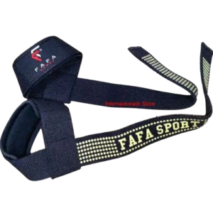 Sangles de Soutien poignets Bleues & Noires - Taille Standard