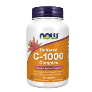 Vitamine C-1000 Complexe Buffered 90 Comprimés (90 Servings)